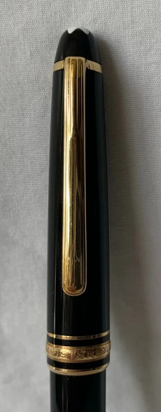Vtg Montblanc Meisterstuck Black Gold LeGrand Ballpoint Pen GERMANY